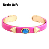 NeeFu WoFu 2019 Bracelet Bohemian Bracelets For Women Summer Beach Colorful Jewelry Pulseras Insta Fashio