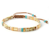 NeeFu WoFu 2019 Bracelet Bohemian Bracelets For Women Summer Beach Colorful Jewelry Pulseras Insta Fashio