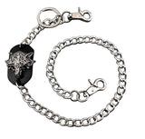 Fashion Punk Hip-hop Trendy leather Belts Waist Chain Male Pants Chain Hot Men women Jeans Silver Metal Clothing Accessories