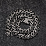 Men's Hip Hop Bling Bling Iced Out Tennis Chains 1 Row Necklaces Bracelet Crystal Luxury Silver Gold Color Men Chain Jewelry