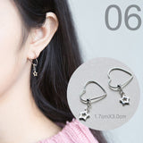 Trusta 2018  100% 925 Solid Sterling Silver Star Small Stud Earrings For Girls Teens Gift Womens Fashion Jewelry DS900