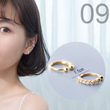 Trusta 2018  100% 925 Solid Sterling Silver Star Small Stud Earrings For Girls Teens Gift Womens Fashion Jewelry DS900