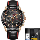 LIGE Watch Men Top Brand Luxury Mens Watches Sporty Stainless Steel Waterproof Chronograph Quartz Wristwatch Relogio Masculino