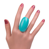 GuanLong New Arrivals Fashion Big Resin Rings For Women Design Large Acrylic Ring Unique Punk Style Party Jewelry Free Shipping