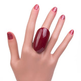 GuanLong New Arrivals Fashion Big Resin Rings For Women Design Large Acrylic Ring Unique Punk Style Party Jewelry Free Shipping