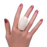 GuanLong New Arrivals Fashion Big Resin Rings For Women Design Large Acrylic Ring Unique Punk Style Party Jewelry Free Shipping