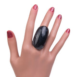 GuanLong New Arrivals Fashion Big Resin Rings For Women Design Large Acrylic Ring Unique Punk Style Party Jewelry Free Shipping