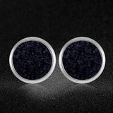 AAAAA Quality 100% Stainless Steel Shinning Resin Stud Earring for Women Wedding Party Ear Studs Jewelry