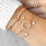 30 Styles Mix Turtle Heart Pearl Wave LOVE Crystal Marble Charm Bracelets for Women Boho Tassel Bracelet Jewelry DropShipping