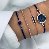 30 Styles Mix Turtle Heart Pearl Wave LOVE Crystal Marble Charm Bracelets for Women Boho Tassel Bracelet Jewelry DropShipping