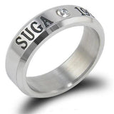 Kpop Ring Stainless Steel JHOPE Finger Rings Jewelry Rings Accessories for Men Women Female btss-Bangtans Boys Jewelry
