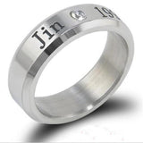 Kpop Ring Stainless Steel JHOPE Finger Rings Jewelry Rings Accessories for Men Women Female btss-Bangtans Boys Jewelry