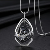 Meyfflin Collier Femme Long Necklaces & Pendants for Women Round Statement Necklace Maxi Colar Chain Fashion Jewelry 2019 Bijoux