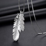 Meyfflin Long Necklaces & Pendants for Women Collier Femme Geometric Statement Colar Maxi Fashion Crystal Jewelry Bijoux 2019