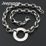 Fashion Stainless Steel Jewelry For Woman Round Necklace Chain High Quality Multi-Color For Choose Jeepsoon NGEGAEBG