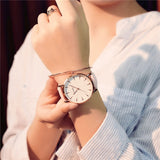 2018 Women's Watches Brand Luxury Fashion Ladies Dress Quartz Watch zegarek damski White Dial Wrist Watch for Women Bracelet New