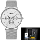 2019 Classic Women Rose Gold Top Brand Luxury Laides Dress Business Fashion Casual Waterproof Watches Quartz Calendar Wristwatch