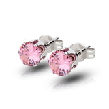 JXXGS Stud/Women Earrings 2019 Women Earrings Fashion jewelry Green/Red/Pink/Blue/Yellow Crystal Stone Earrings For Women Gift