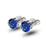 JXXGS Stud/Women Earrings 2019 Women Earrings Fashion jewelry Green/Red/Pink/Blue/Yellow Crystal Stone Earrings For Women Gift