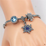 DGW High Quality 17-21Cm Snake Chain Link Bracelet Fit Pandora Beads Bracelet European Charm For Women Diy Jewelry Making