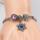 DGW High Quality 17-21Cm Snake Chain Link Bracelet Fit Pandora Beads Bracelet European Charm For Women Diy Jewelry Making