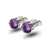 JXXGS Stud/Women Earrings 2019 Women Earrings Fashion jewelry Green/Red/Pink/Blue/Yellow Crystal Stone Earrings For Women Gift