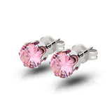 JXXGS Stud/Women Earrings 2019 Women Earrings Fashion jewelry Green/Red/Pink/Blue/Yellow Crystal Stone Earrings For Women Gift
